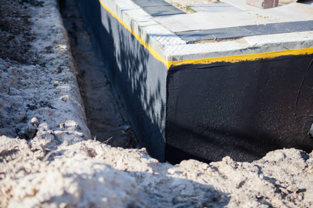 Professional Waterproofing technician working in Thorofare, NJ
